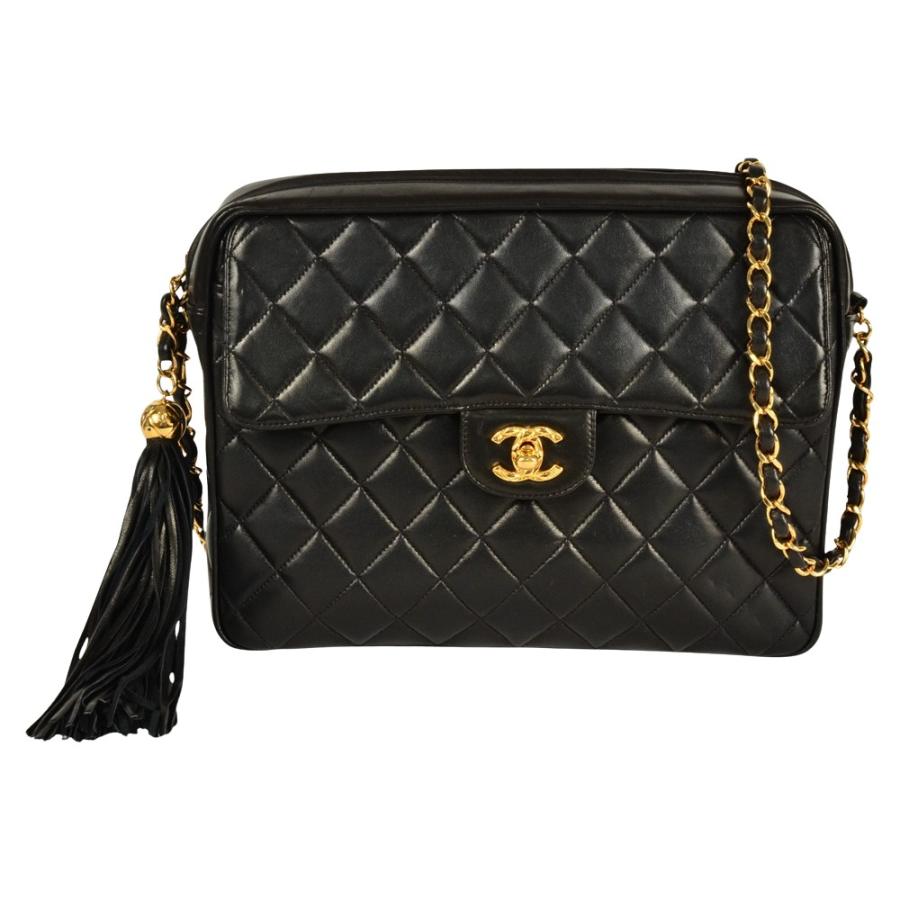 マトラッセ シャネル CHANEL ココマーク ショルダーバッグ ラムスキン