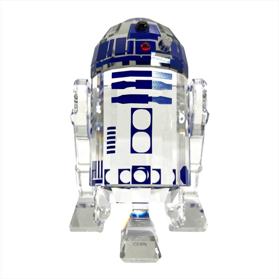 スワロフスキー　R2-D2 スター・ウォーズ SWAROVSKI（スワロフスキー） SWAROVSKI R2D2 オブジェ 置物 クリア