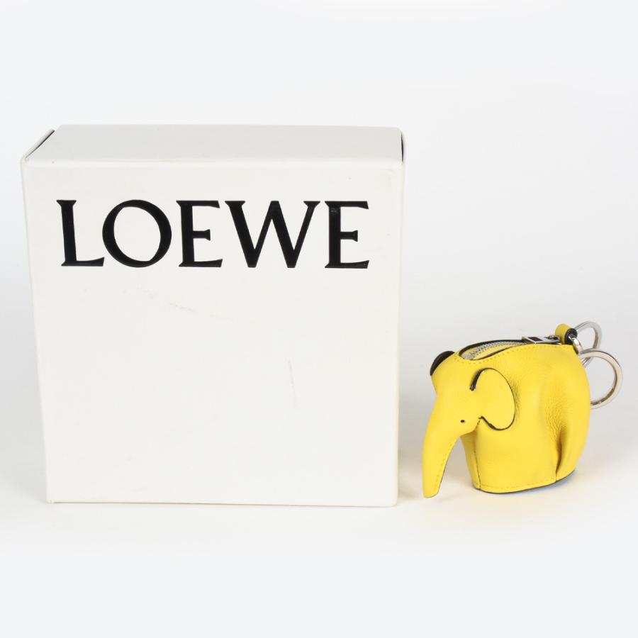美品 LOEWE ロエベ エレファント チャーム コインケース