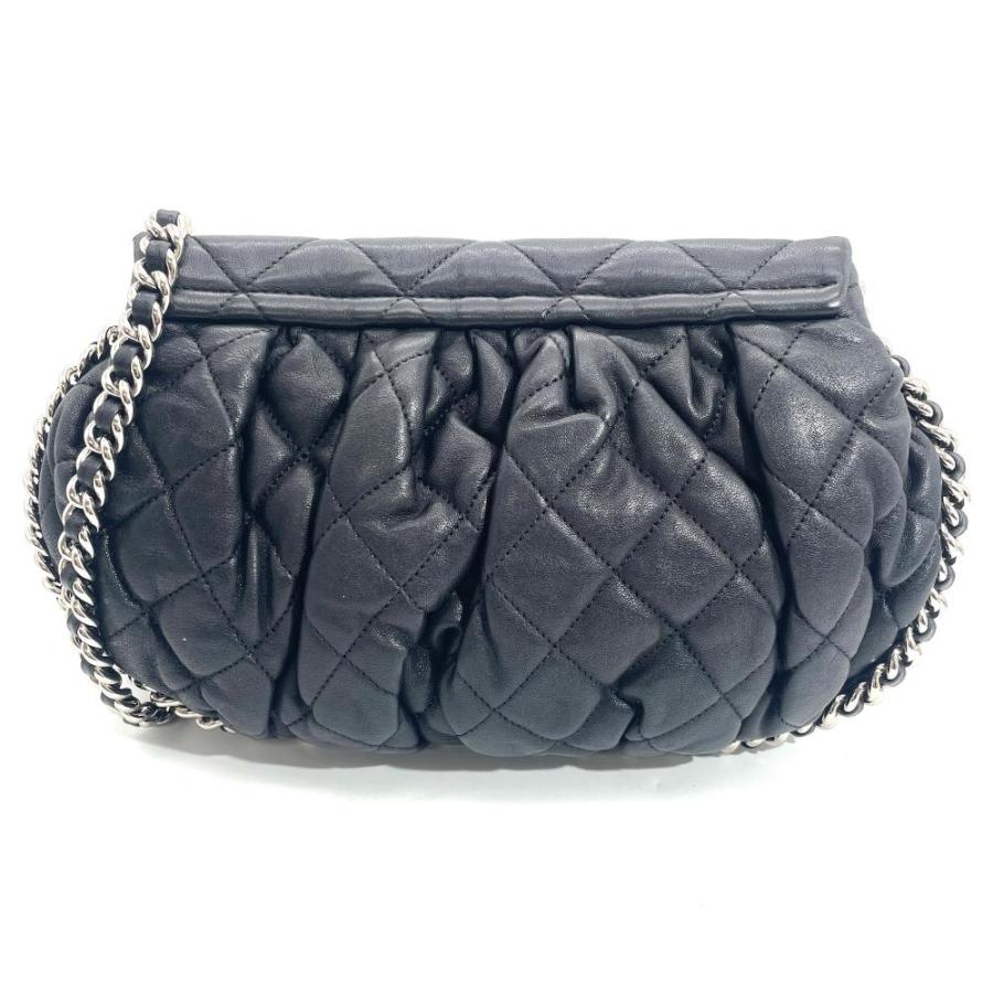 CHANEL シャネル ラウンド チェーン Y2K モード CHANEL（シャネル） マトラッセ チェーン アラウンド ショルダーバッグ
