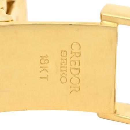 CREDOR セイコー SEIKO クレドール 1Pダイヤ 金無垢 K18KG レディース