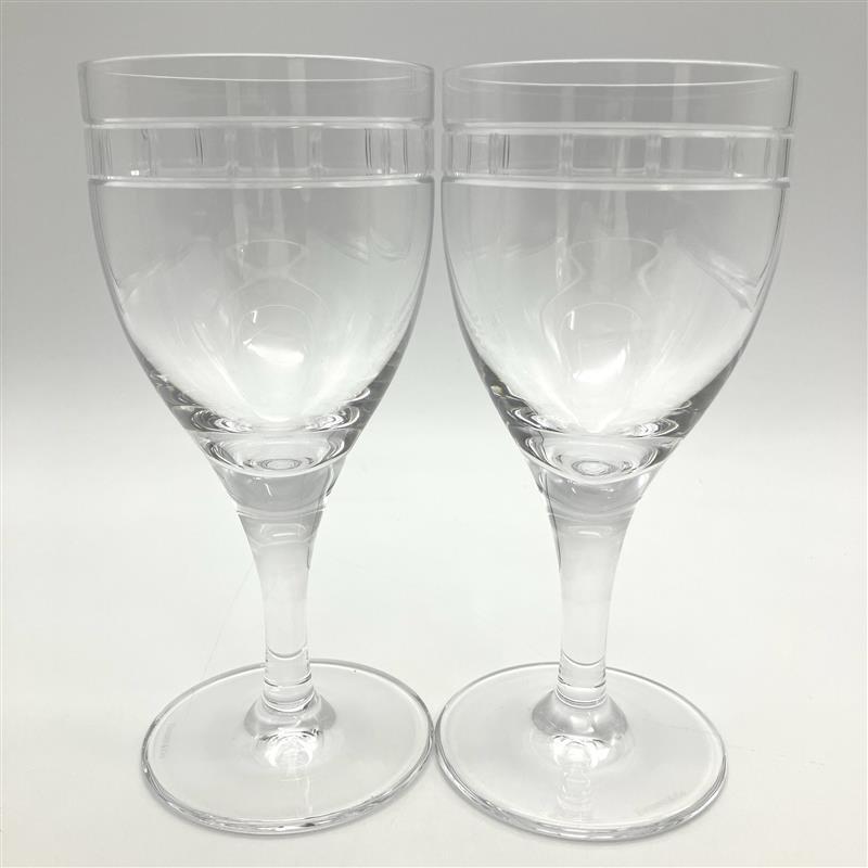 TIFFANY&Co.（ティファニー） アトラス ワイングラス ペア 2客セット