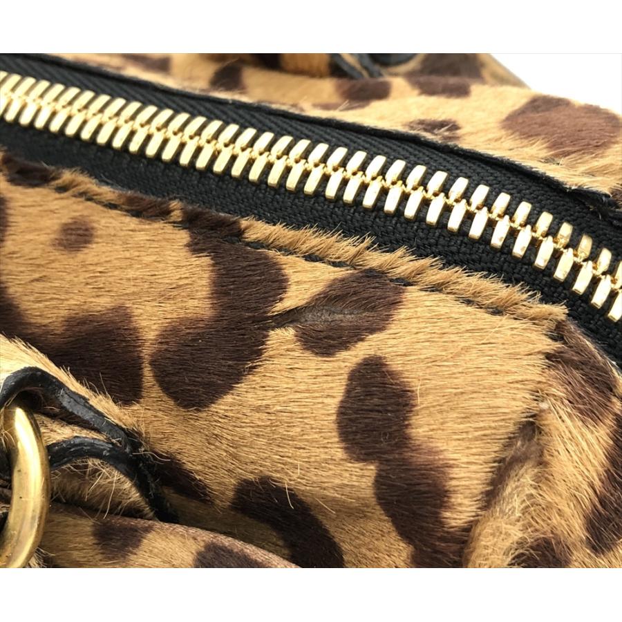 VALENTINO ヴァレンティノ レオパード ハンドバッグ ハラコ VALENTINO ヴァレンティノ レオパード ハンドバッグ ハラコ