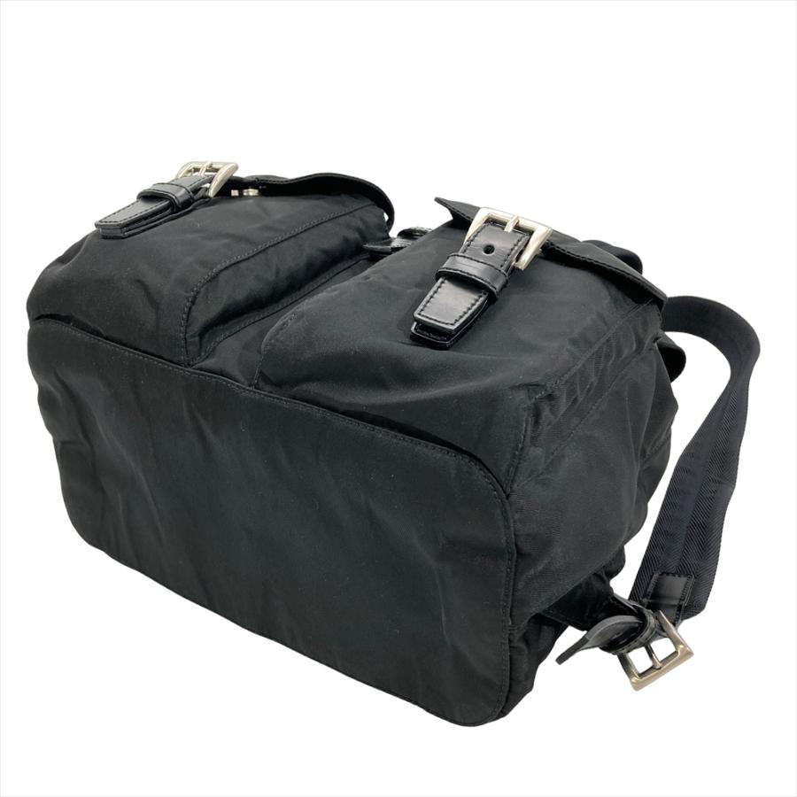 PRADA（プラダ） ナイロン スモール リュック ナイロン レザー B6677