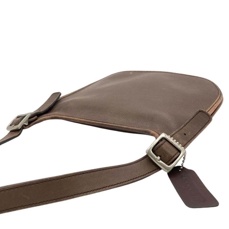 COACH コーチ レザー ボディバッグ ワンショルダーバッグ ブラウン COACH（コーチ） レザーショルダーバッグ オールドコーチ 90s