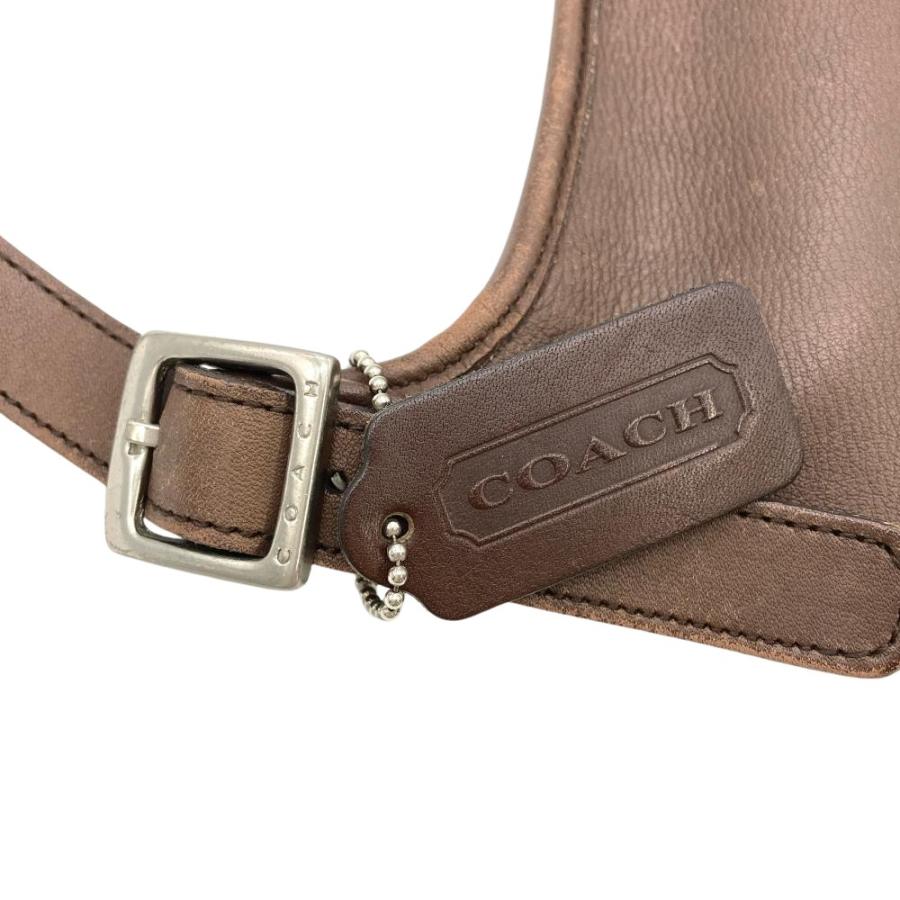 COACH（コーチ） グラブタンレザー ショルダーバッグ レザー 9135
