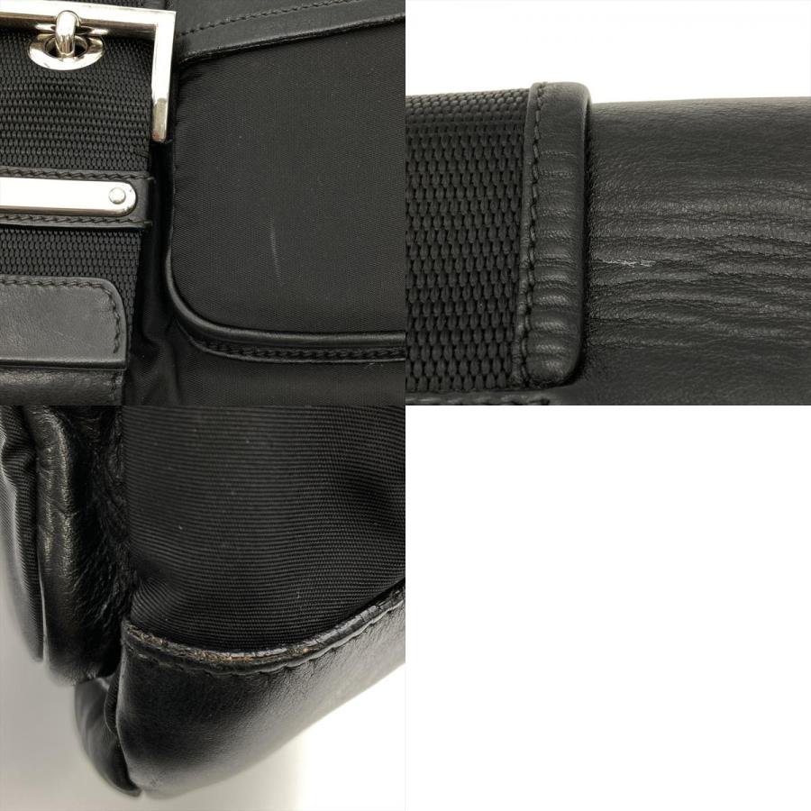 PRADA（プラダ） ショルダーバッグ 2WAY BR2417 ブラック レザー