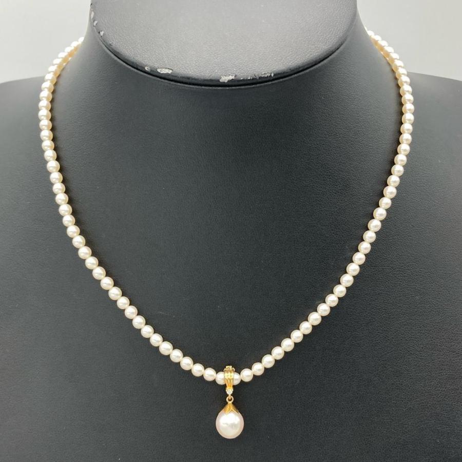 タサキ TASAKI ペンダントトップ付 ベビーパール ネックレス