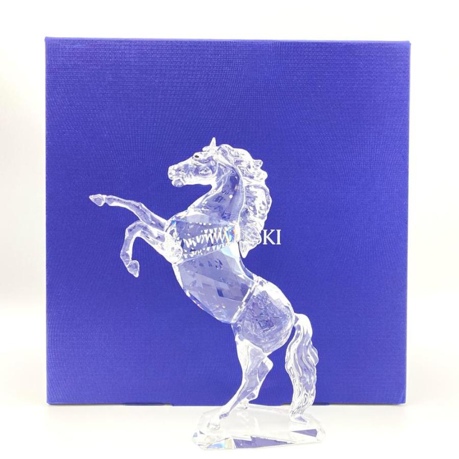 美品 スワロフスキー swarovski クリスタル 馬の置物 SWAROVSKI（スワロフスキー） スタリオン オブジェ 置物 5470628