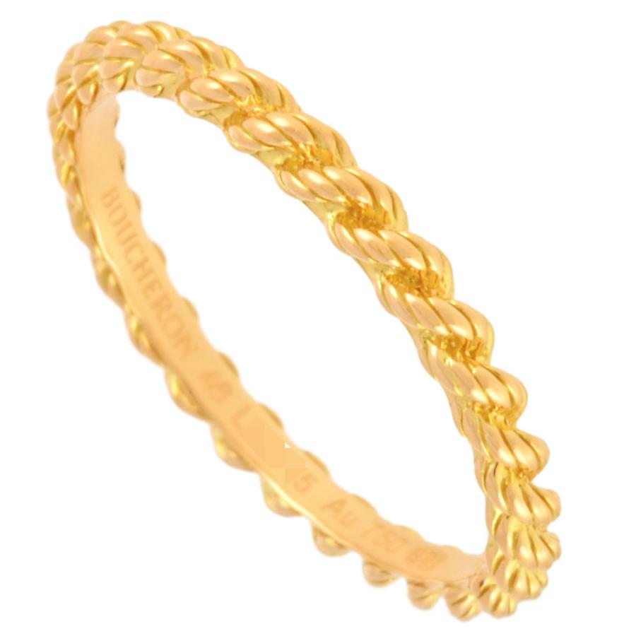 BOUCHERON ブシュロン セルパンボエム リング 指輪 #46 K18YG BOUCHERON ブシュロン セルパンボエム リング 指輪 #46 K18YG
