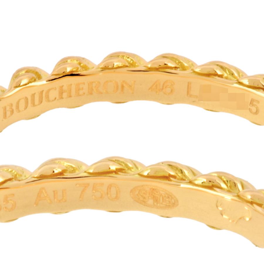 BOUCHERON ブシュロン セルパンボエム リング 指輪 #46 K18YG BOUCHERON ブシュロン セルパンボエム リング 指輪 #46 K18YG