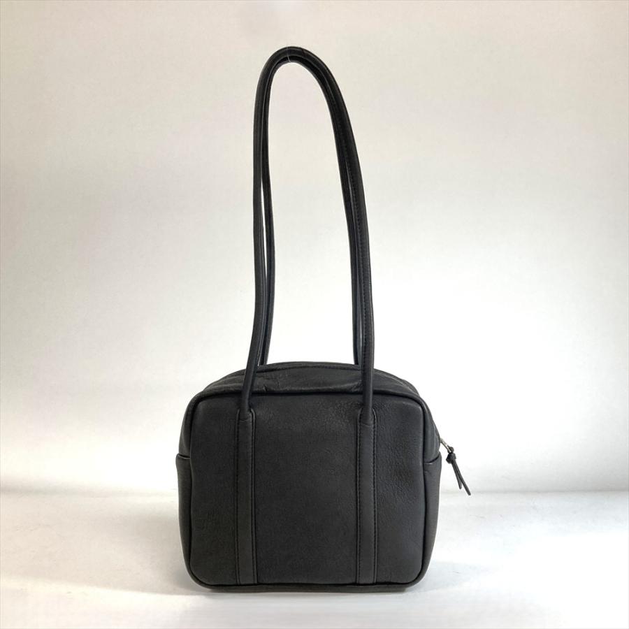 Aeta ショルダーバッグ ブラック 美品 アエタ Aeta スクエア ボストン ロング ハンドル S ショルダーバッグ