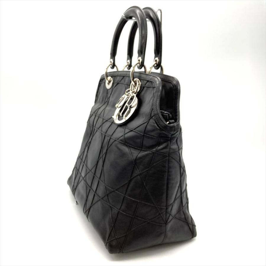 ディオール Dior レディディオール カナージュ ハンドバッグ 2WAY