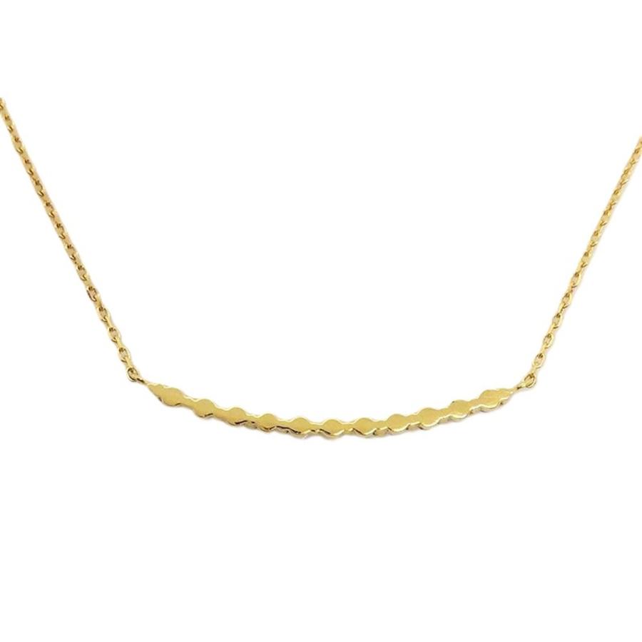 4℃　K18　ダイヤモンドネックレス　ゴールド　ヨンドシー オデュース ヨンドシー EAUD.4℃ ネックレス ダイヤモンド K18 ゴールド