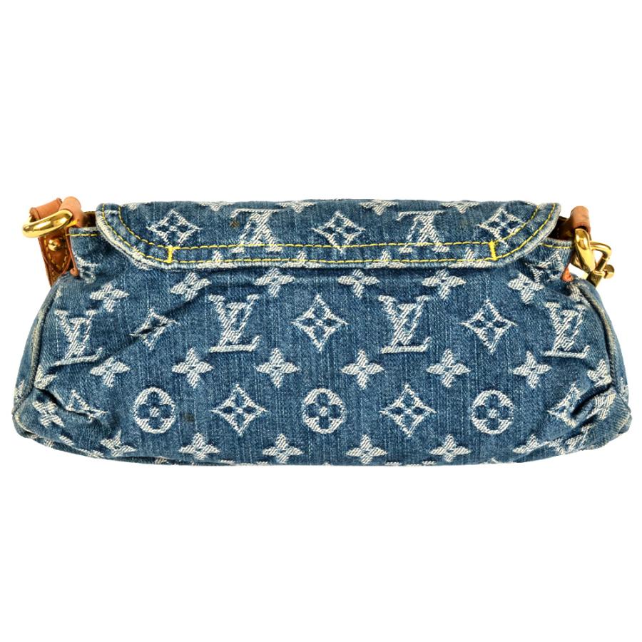 ルイヴィトン LOUIS VUITTON ミニ プリーティ ショルダーバッグ モノグラム デニム M95050 CA0095_2