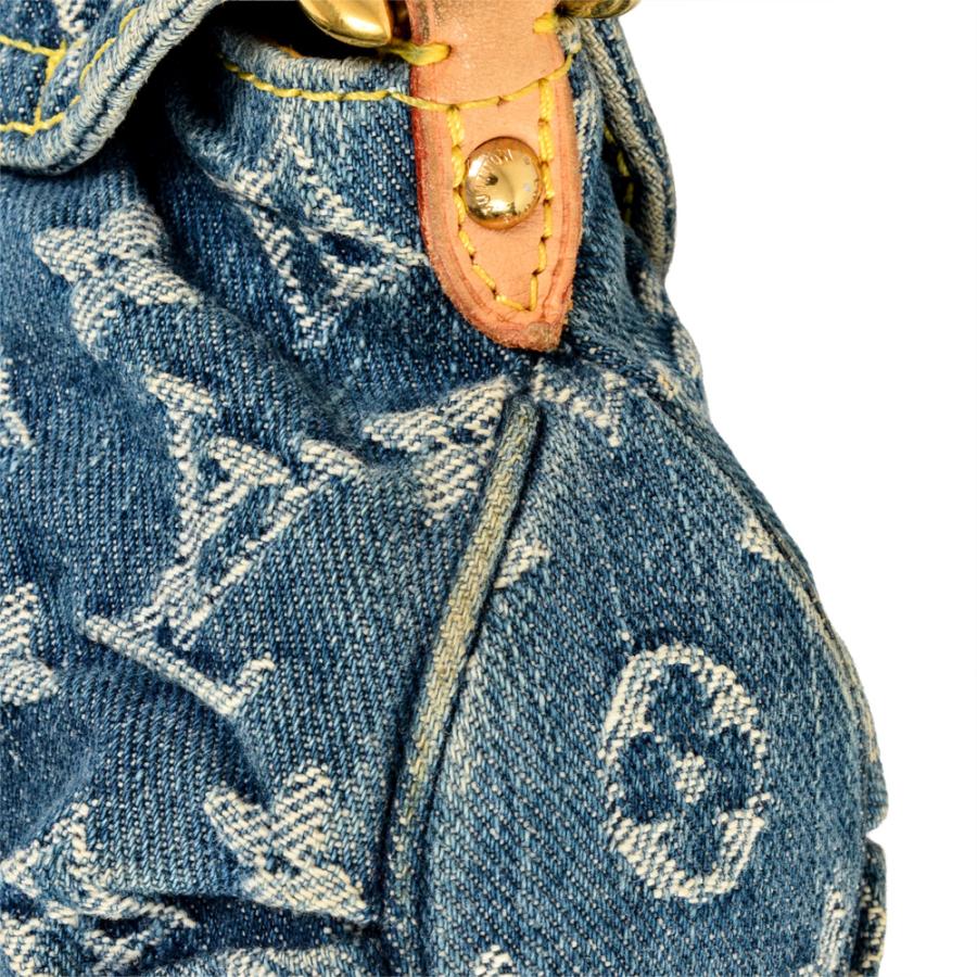 ルイヴィトン LOUIS VUITTON ミニ プリーティ ショルダーバッグ モノグラム デニム M95050 CA0095_4