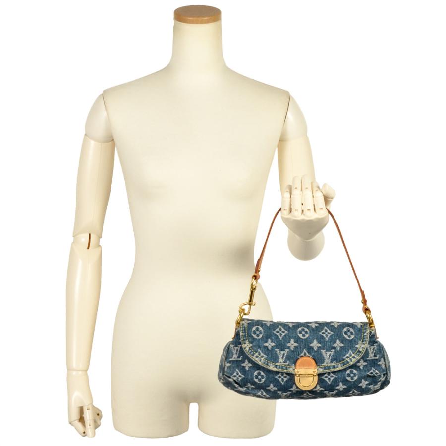 ルイヴィトン LOUIS VUITTON ミニ プリーティ ショルダーバッグ モノグラム デニム M95050 CA0095_7