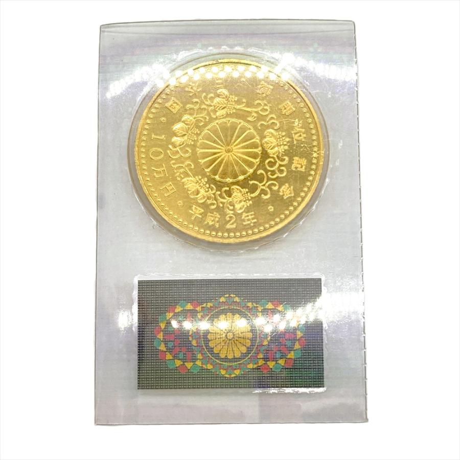 天皇陛下御即位記念 記念硬貨 10万円金貨 平成2年 純金 30g 金貨 天皇陛下御即位記念 記念硬貨 10万円金貨 平成2年 純金 30g 金貨