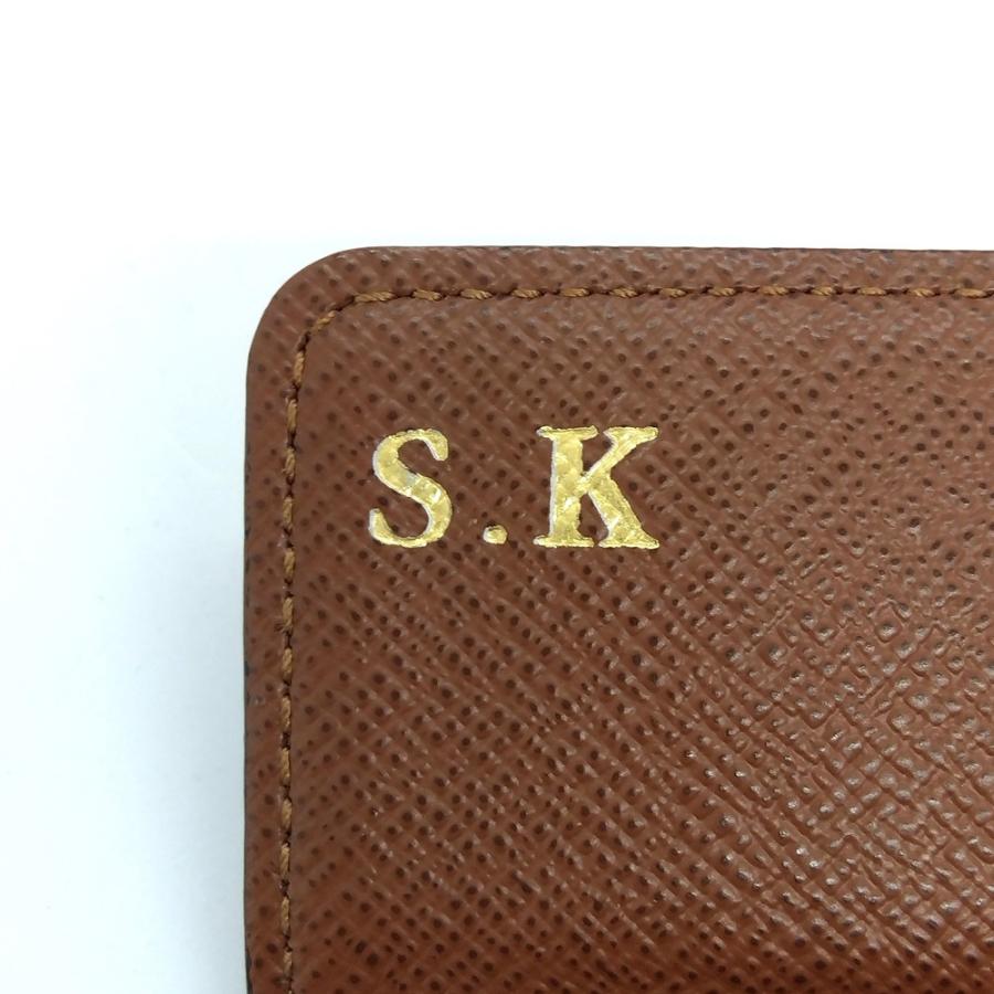【未使用品】LOUIS VUITTON キーケース　モノグラム　レザー　ブラウン LOUIS VUITTON（ルイ・ヴィトン） ミュルティクレ4 キーケース