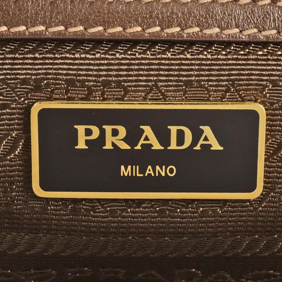 PRADA(プラダ) ショルダーバッグ ロゴ 1BH089 ベージュ レザー PRADA（プラダ） ロゴ ショルダーバッグ 1BH089 ベージュ レザー
