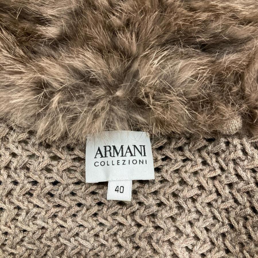 アルマーニ ARMANI コレツィオーニ COLLEZIONI ローゲージ ロング カーディガン 40 レディース【中古】 ARMANI（アルマーニ） コレツィオーニ COLLEZIONI ローゲージ ロング