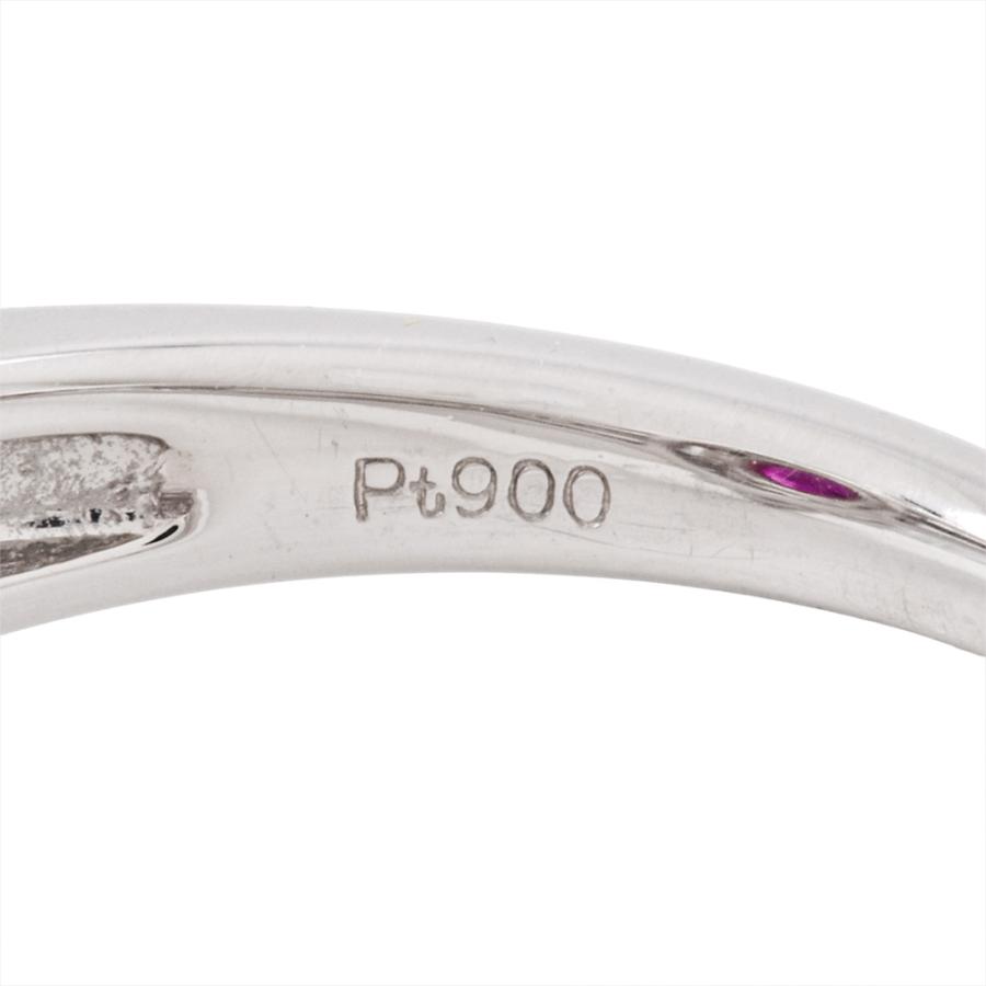 リング 指輪 ルビー 1.066ct 約12号 Pt900 レッド 非加熱 ノンヒート
