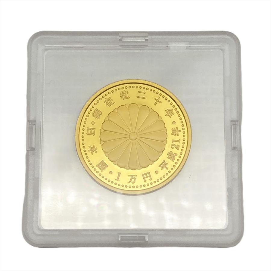 天皇陛下御在位二十年記念 1万円金貨幣 プルーフ貨幣セット 純金 20g