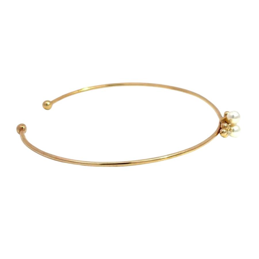 MIKIMOTO（ミキモト） ベビーパール 3.9mm ブレスレット K14YG 3.9g