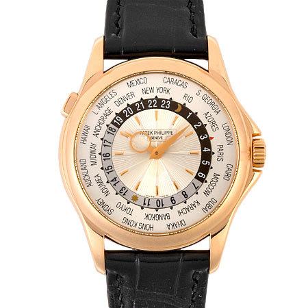パテックフィリップ PATEK PHILIPPE ワールドタイム K18RG メンズ 時計