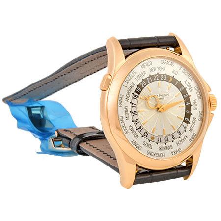 パテックフィリップ PATEK PHILIPPE ワールドタイム K18RG メンズ 時計