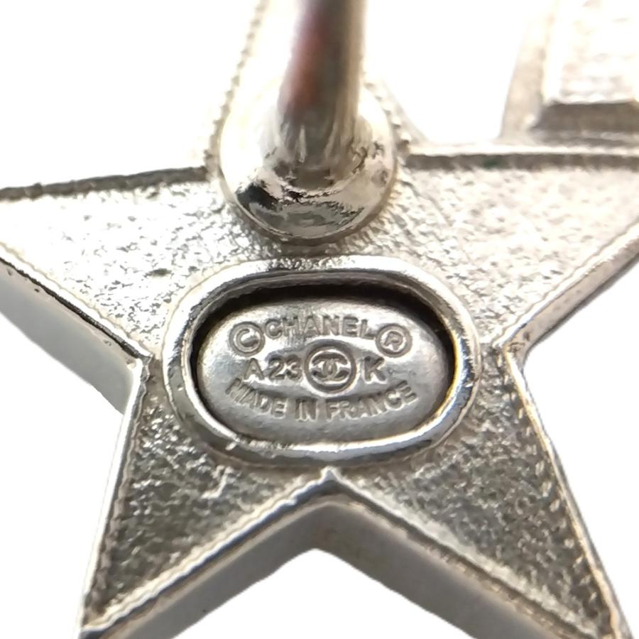 CHANEL（シャネル） ピアス シルバー ココマーク 星 スター ライン