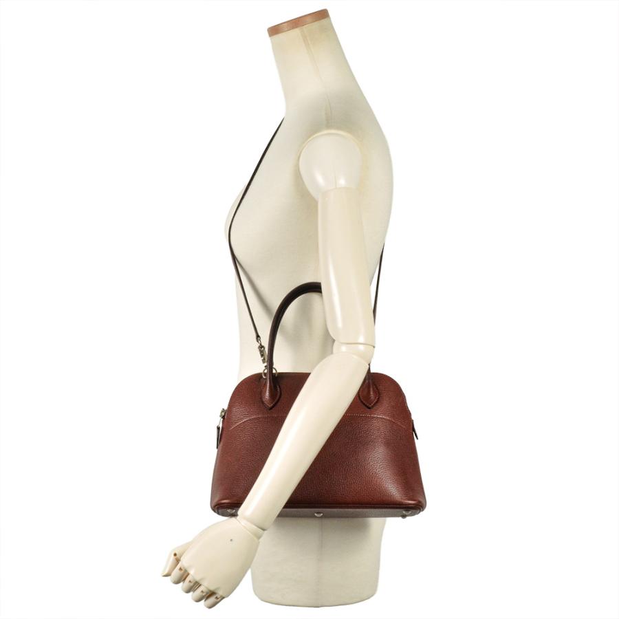 ボリード エルメス HERMES ボリード27 ハンドバッグ クシュベル □J