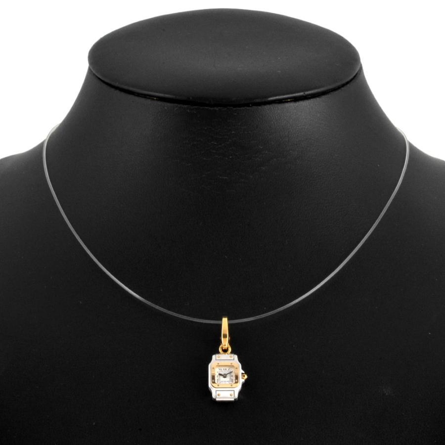 Cartier（カルティエ） サントス ガルベ ペンダントトップ K18YG 5.5g