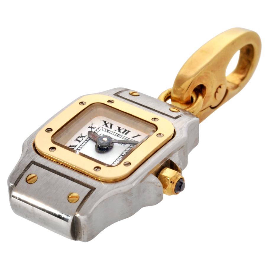 Cartier カルティエ サントス ガルベ ペンダントトップ K18YG 5.5g 