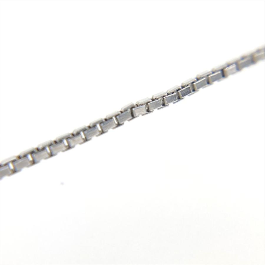 タサキ TASAKI マルチカラー ネックレス ダイヤモンド 0.02ct K18WG 