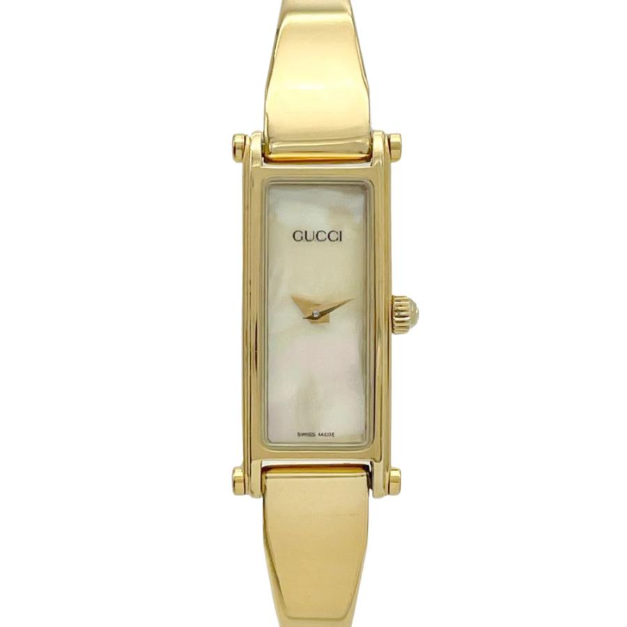 稼働　GUCCI 1500 L 腕時計　ダイヤモンド　シェル文字盤 GUCCI（グッチ） GUCCI 1500 腕時計 クォーツ シェル文字盤 稼働品