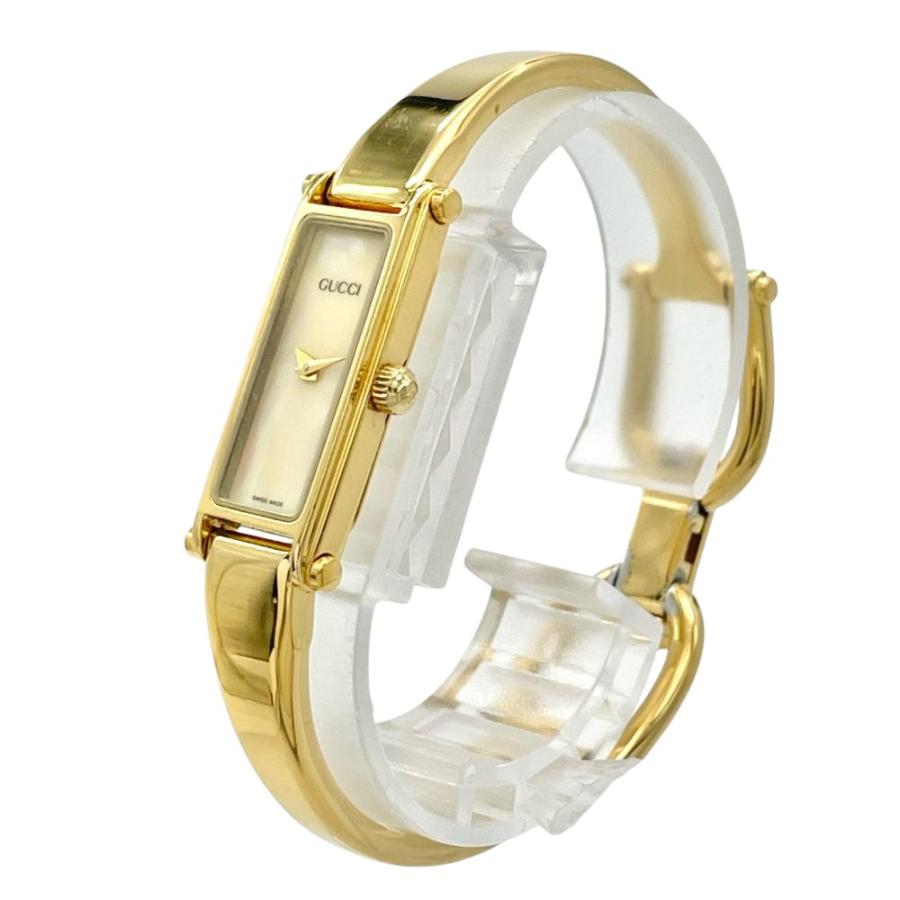 GUCCI（グッチ） GUCCI 1500 腕時計 クォーツ シェル文字盤 稼働品