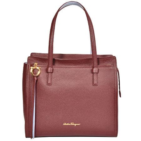 サルヴァトーレ フェラガモ Salvatore Ferragamo エイミー トートバッグ レザー ワインレッド 21F216