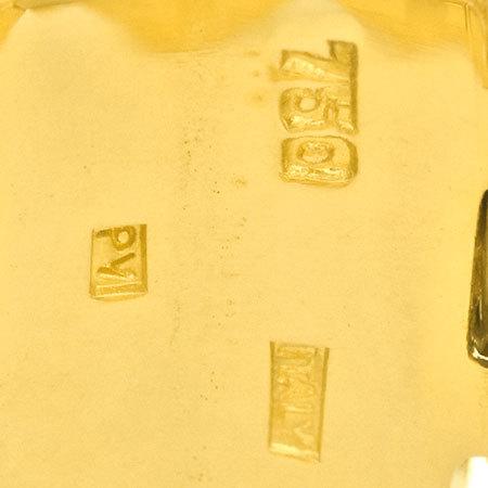 Ponte Vecchio ポンテヴェキオ スリーカラー チェーン リング K18YG/PG