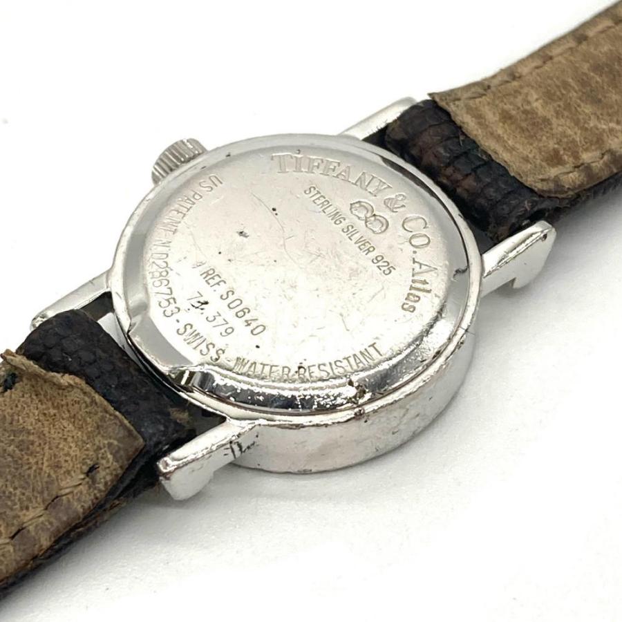 ティファニー TIFFANY＆CO アトラス M0640 ホワイト SV925 クオーツ レディース 腕時計 Tiffany Atlas ティファニー TIFFANY&Co. アトラス ハートデイト 白