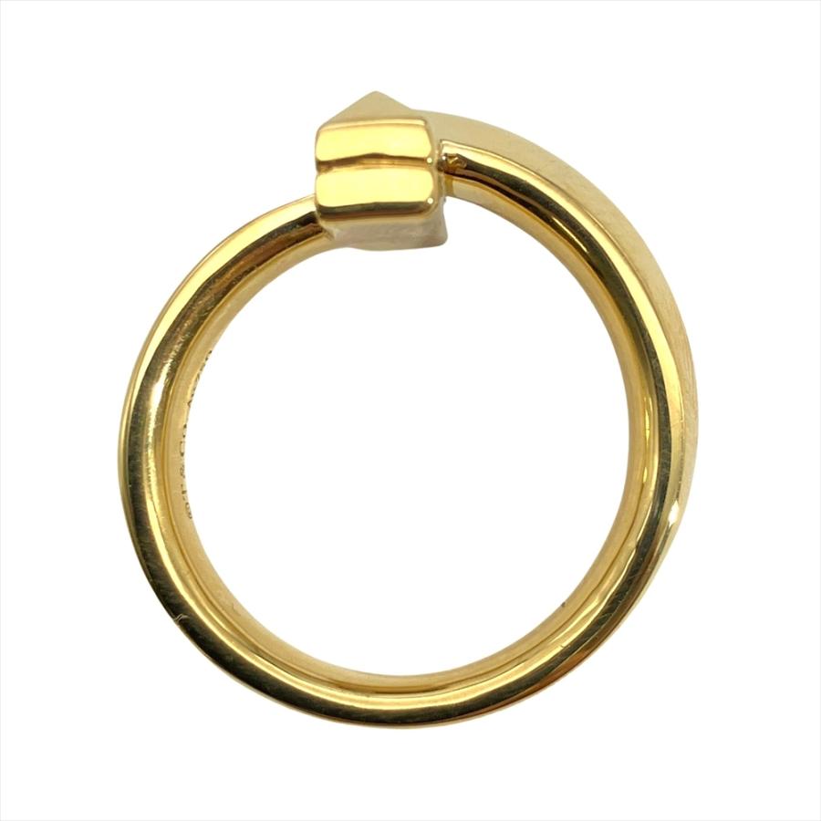 Tiffany T ティファニー Tiffany&Co. ワン ワイド リング 指輪 約14.5