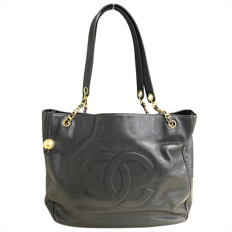 CHANEL（シャネル） チェーン ショルダーバッグ キャビアスキン 