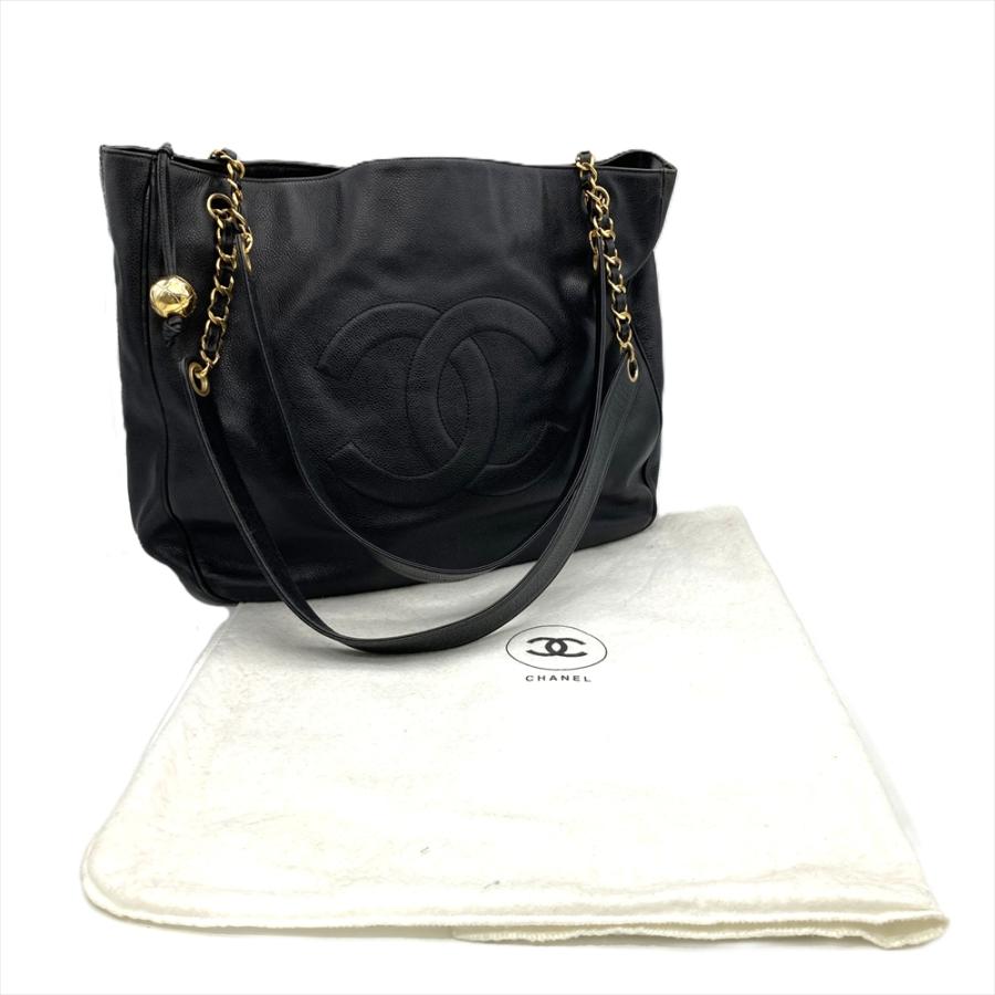 CHANEL（シャネル） チェーン ショルダーバッグ キャビアスキン 