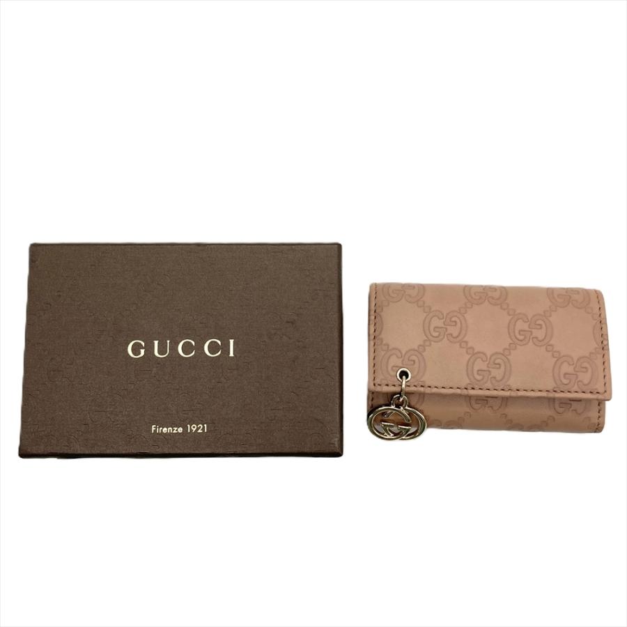 GUCCI（グッチ） GUCCI GG PIERCE 6連 キーケース グッチシマ 212111
