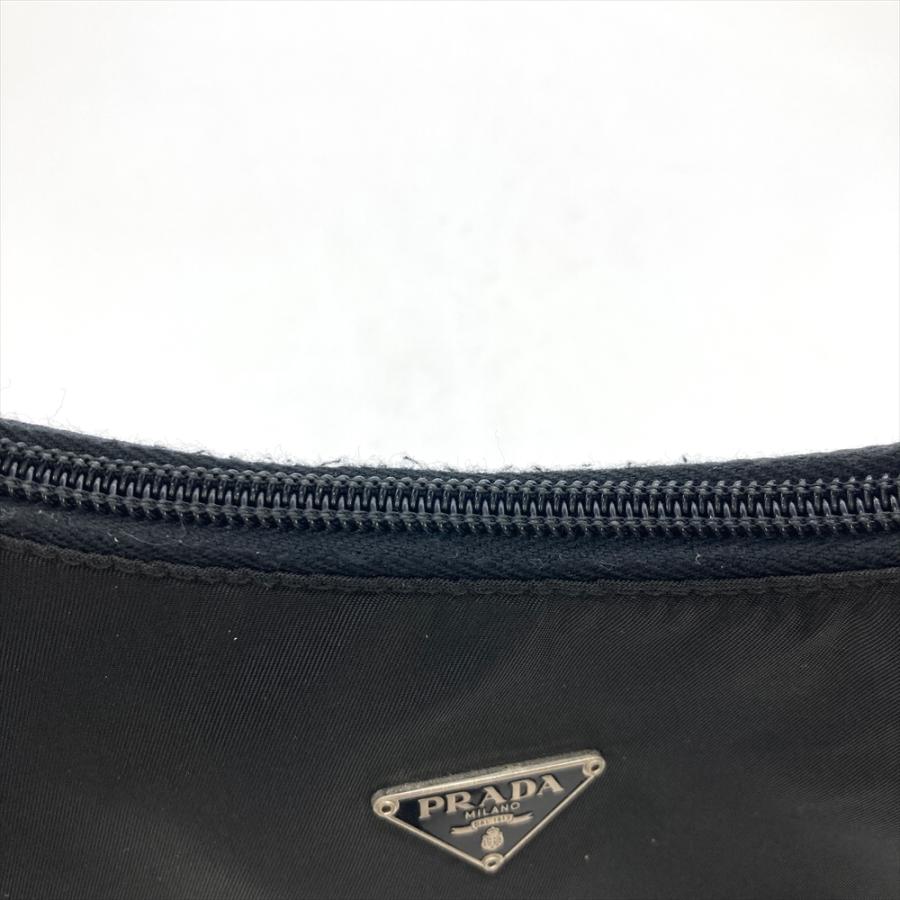 PRADA ハンドバッグ プラダ ブラック ヴィンテージ 名作 良品 MV519 PRADA プラダ ワンハンドル ハンドバッグ ナイロン MV519