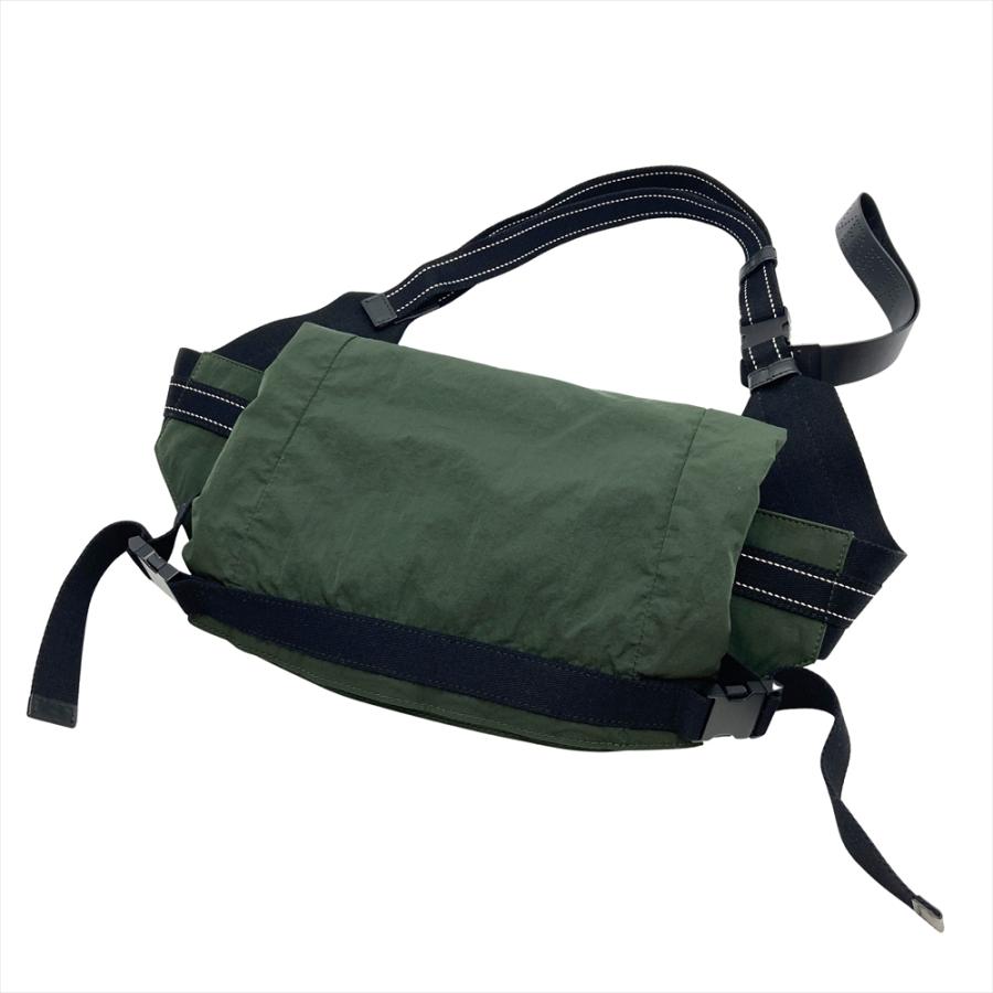 ボッテガヴェネタ BOTTEGA VENETA ロールトップ ボディバッグ ナイロン