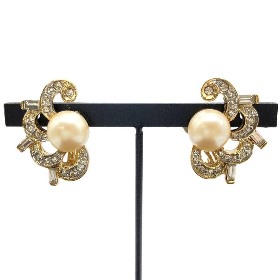 ニナリッチ　イヤリング ニナリッチ NINA RICCI イヤリング メタル ゴールド フェイクパール