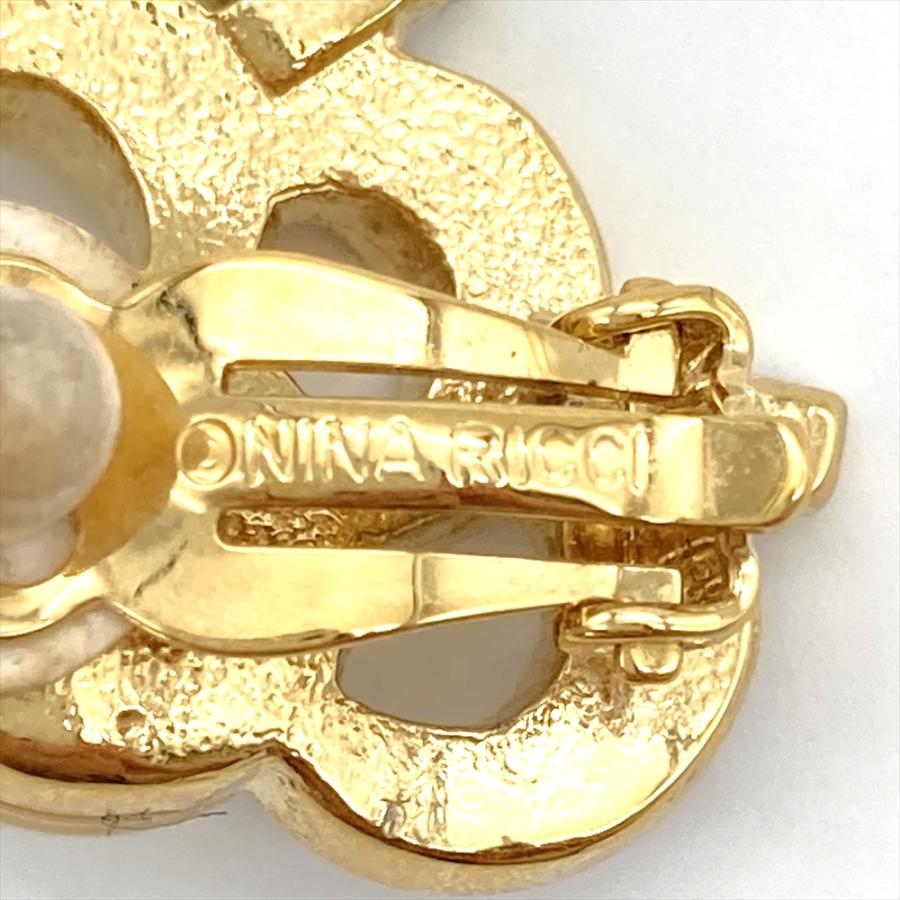 ニナリッチ　イヤリング NINARICCI（ヴィンテージ ニナリッチ） ビジュー デザイン イヤリング