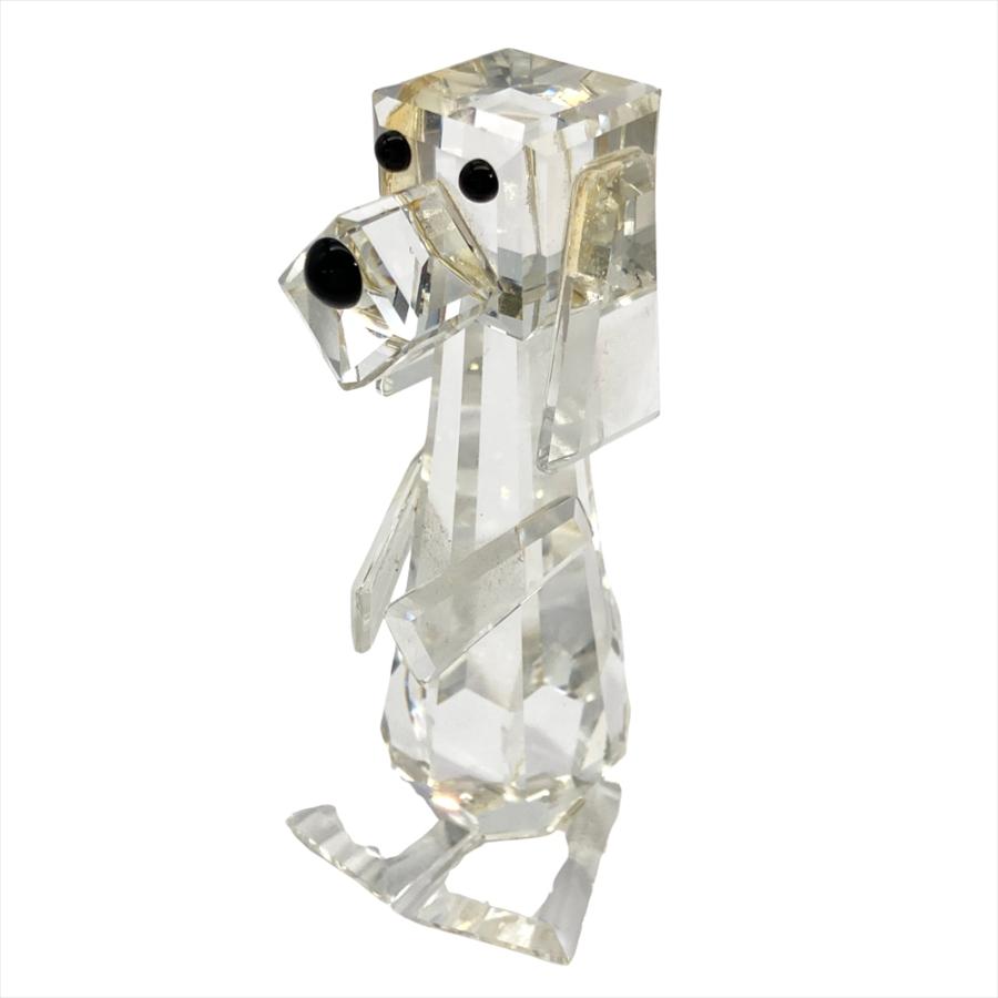 SWAROVSKI（スワロフスキー） 犬 ビーグル オブジェ 置物 7635 クリア