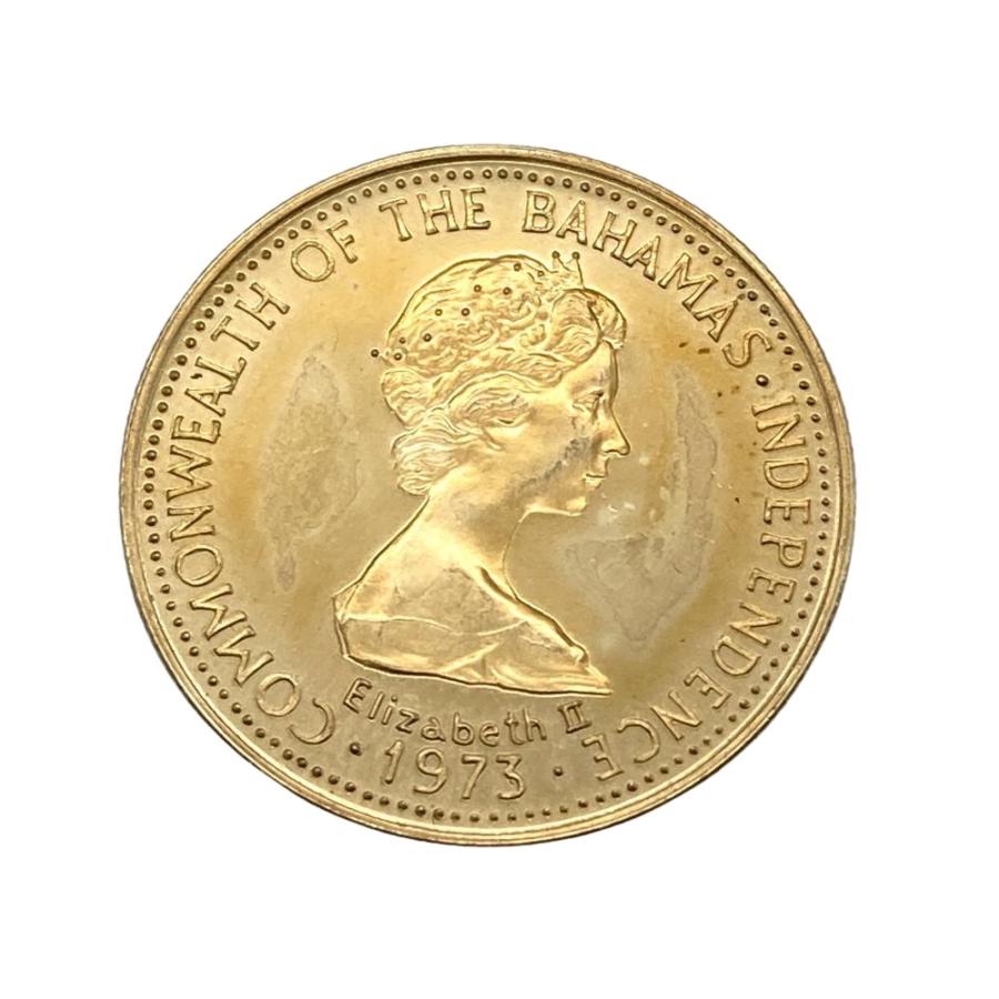 バハマ独立記念 プルーフ金貨 4枚セット K14 Au585 26.1g 100ドル 50